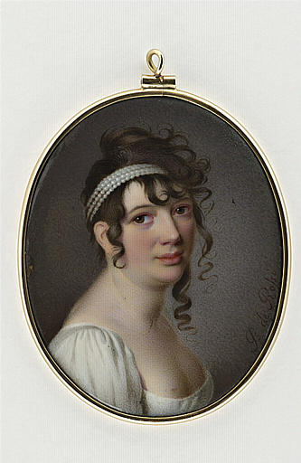 DE ROSSI Pietro c 1800 portrait.